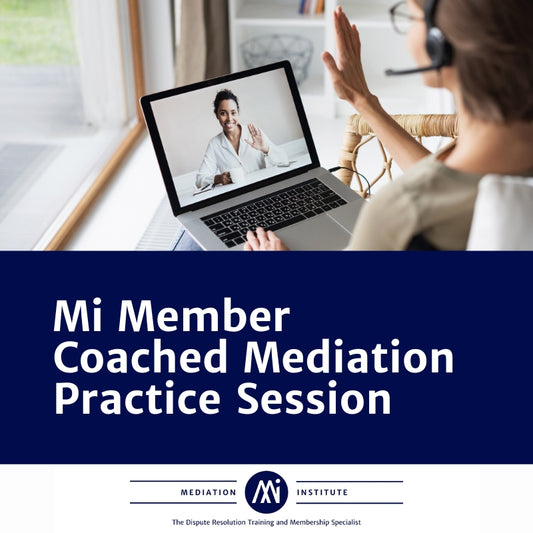 Mi Member Coached Mediation Practice Session